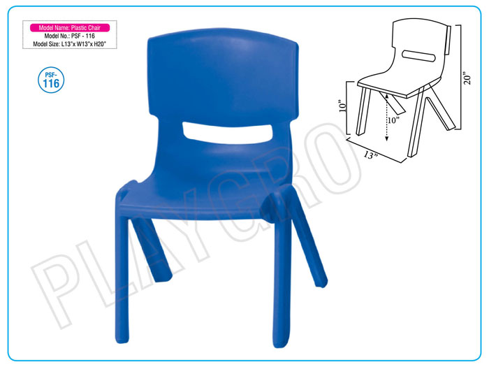 Play School Plastic Chairs