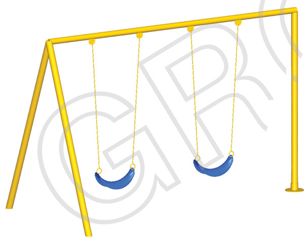 School Kids Swings