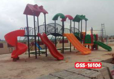 School Playground Slides